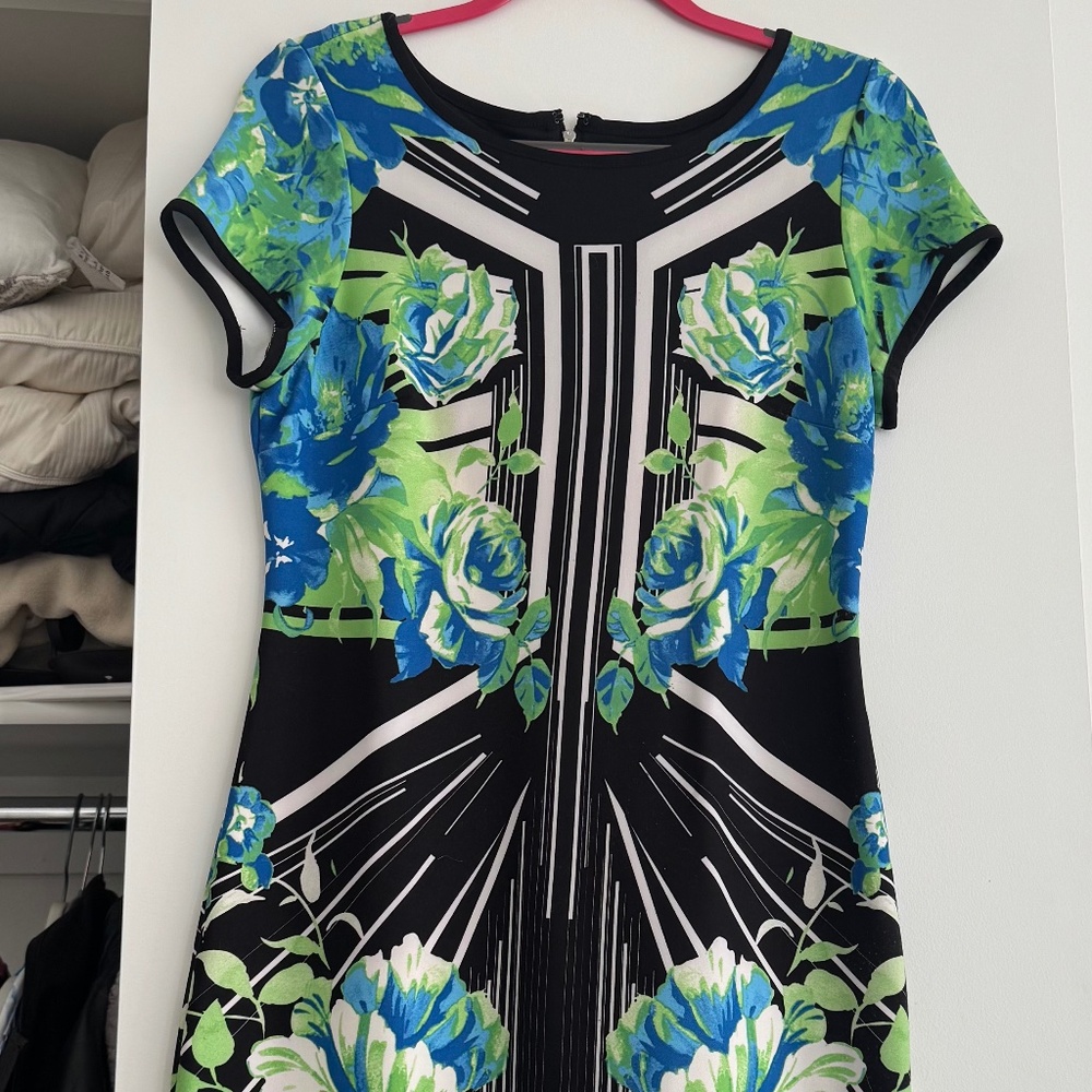 Floral Office Dress